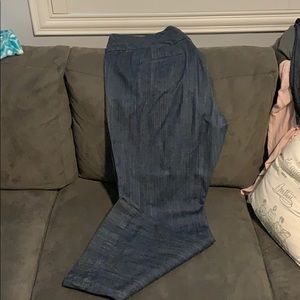 Wide Leg Jeans Trousers